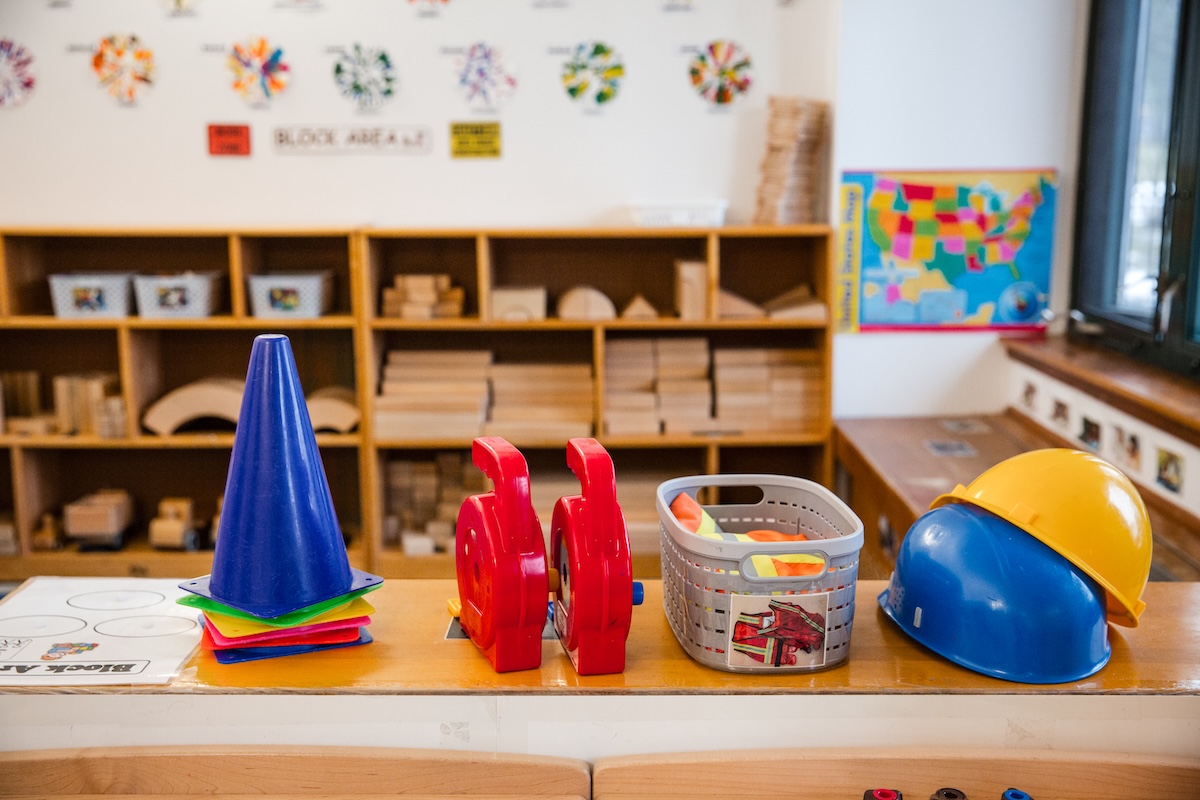 toys in child care classroom